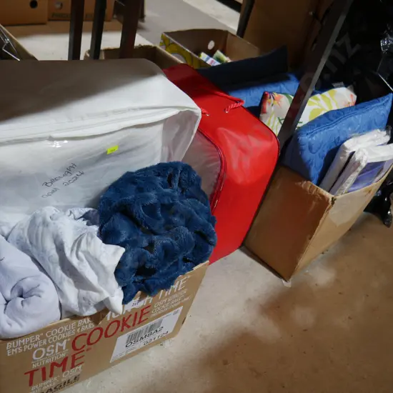 Blankets and bedding etc