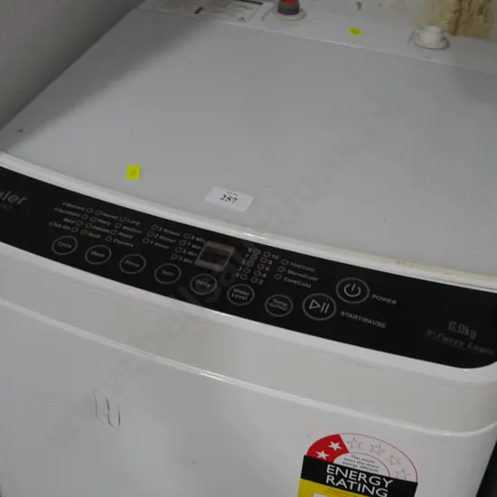 Haier washing machine