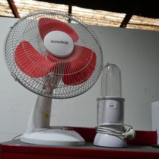 Blender and fan