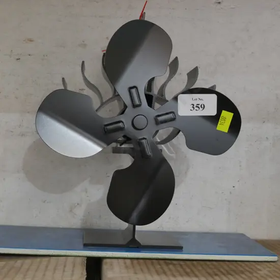 Heat powered fan