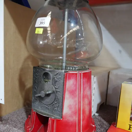 Old gumball machine