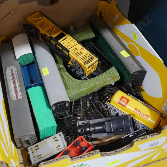 Box of model railway