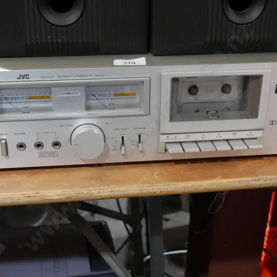 JVC stereo/ cassette deck
