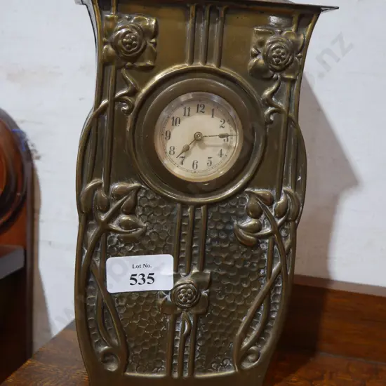 Brass clock