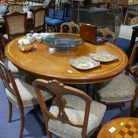 Antique Table and 6 chairs