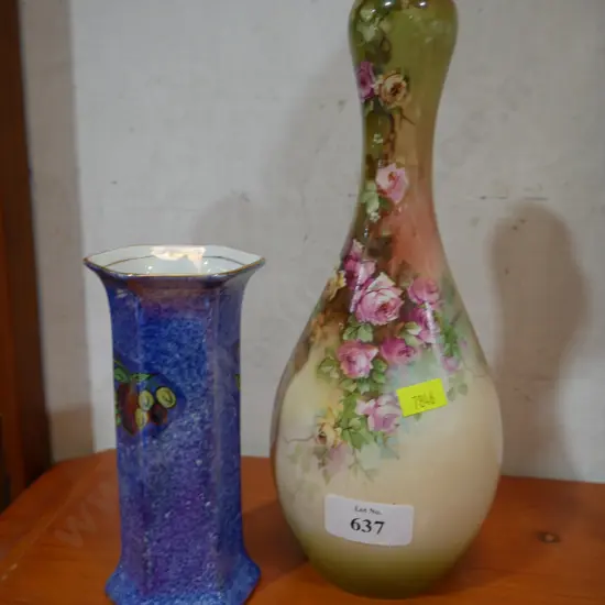 2 old vases