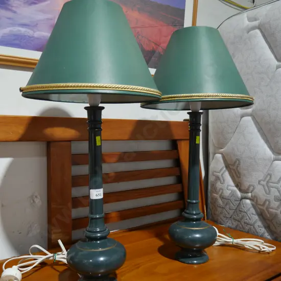 Pair of lamps
