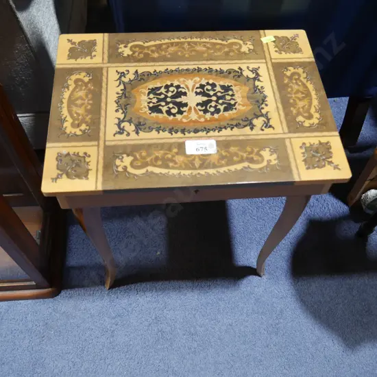 Inlaid small table