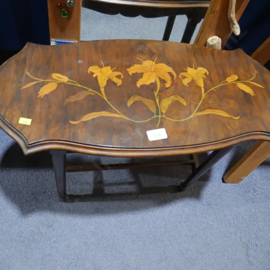 Inlaid table