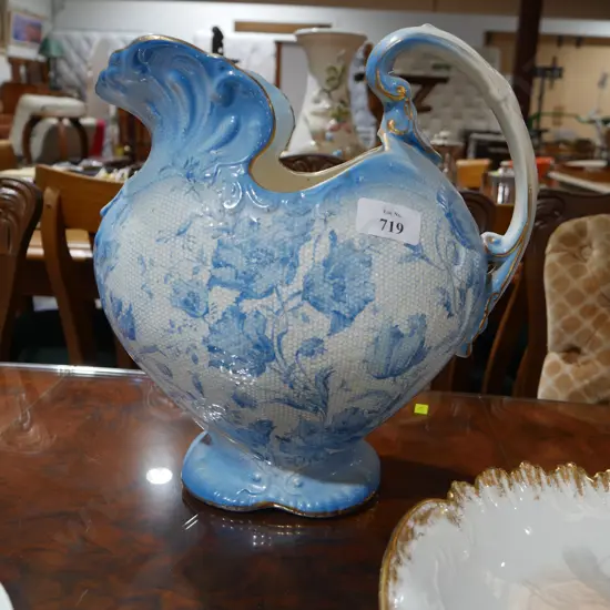 Large blue jug