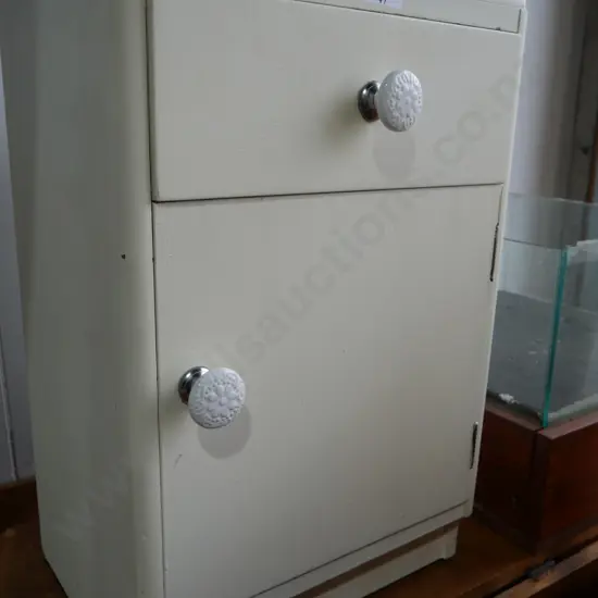 Painted pot cupboard