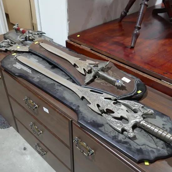 Assorted display swords