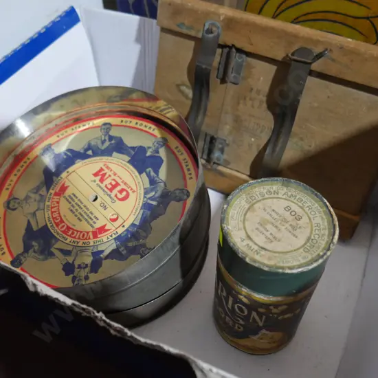 Voice-o-graph promotional records etc