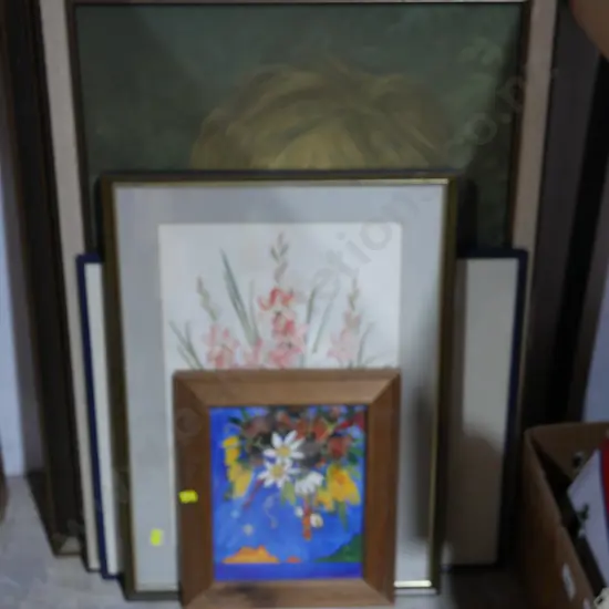 Framed artworks