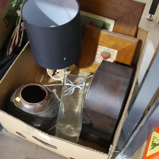 Table lamp, clock etc