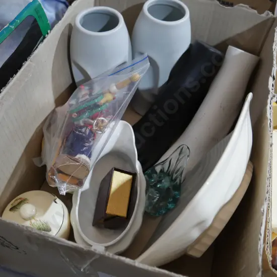 Feet bookends, china etc