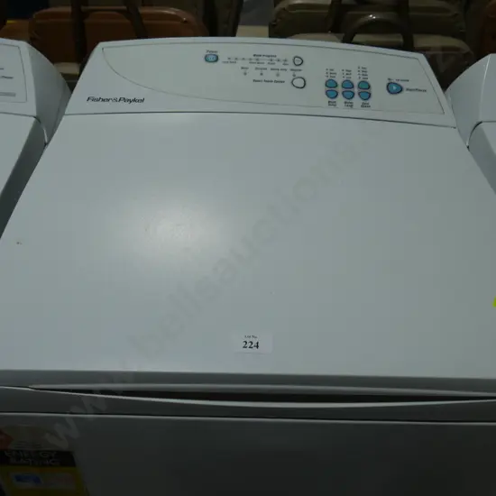 Fisher and Paykel washing machine
