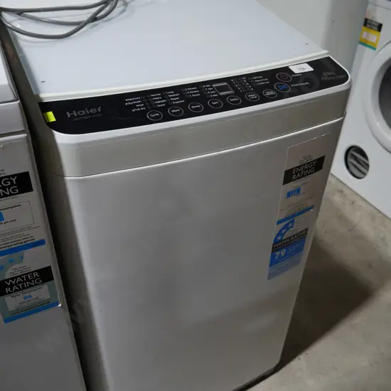 Haier washing machine
