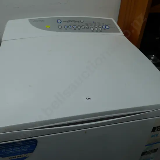 Fisher and Paykel washing machine