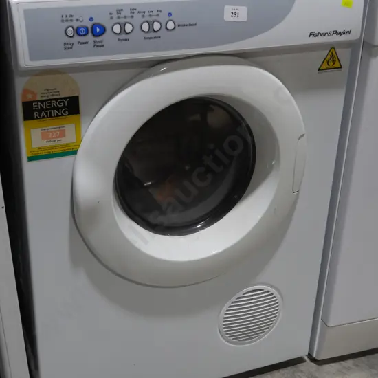 Fisher & Paykel autosensing dryer