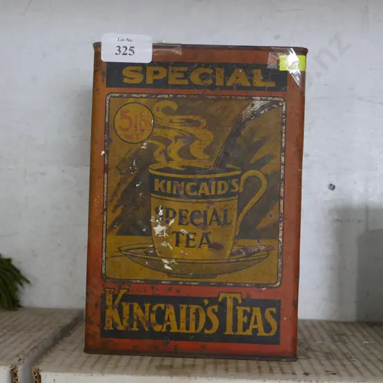 Kincaid's tea tin