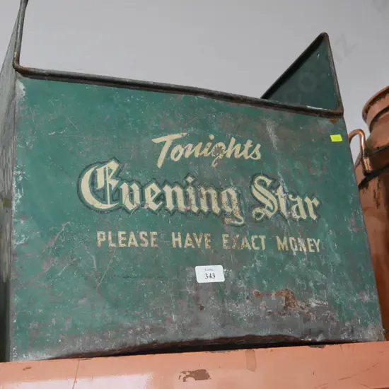 Evening Star Dunedin Newspaper box