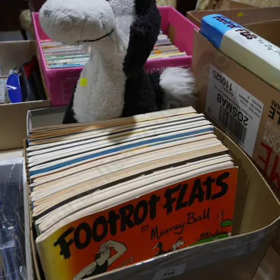Full collection of Footrot Flats books and dog