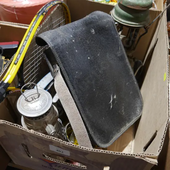 Tilley lamps , chisels etc