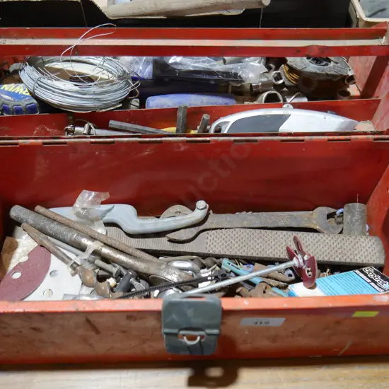 Tool box and contents