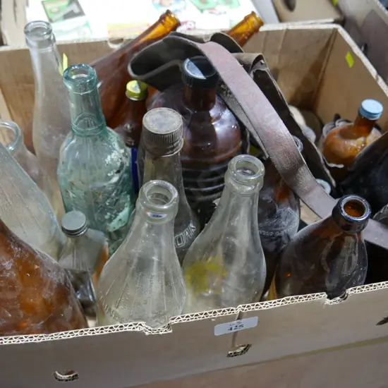 Assorted bottles