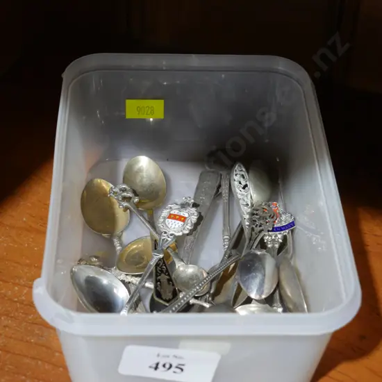 Sterling and other teaspoons