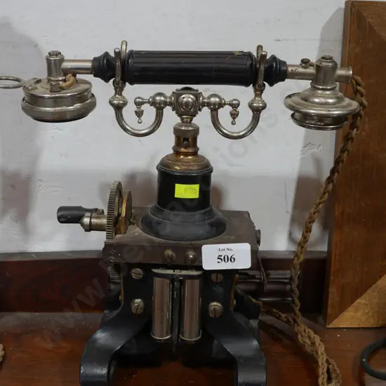 Very early skeleton telephone