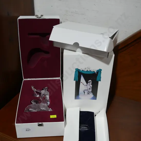 Swarovski masked figurine