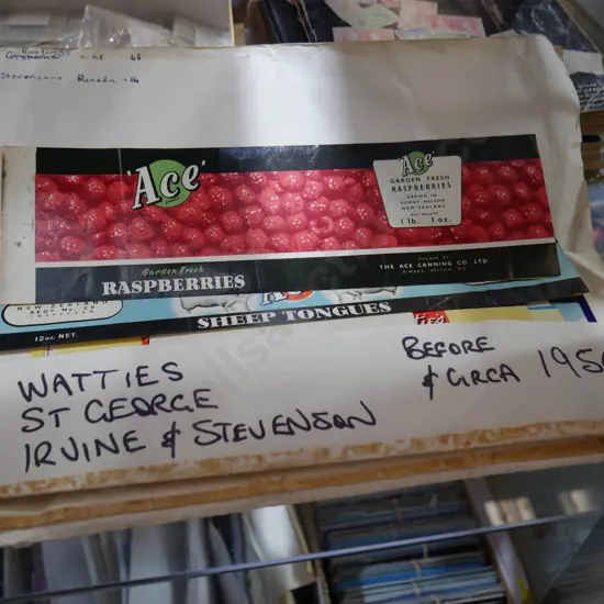 Early NZ food labels