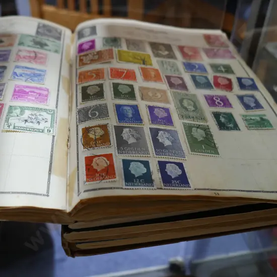 Stamp albums
