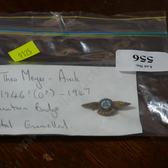 Metal Aviation badge