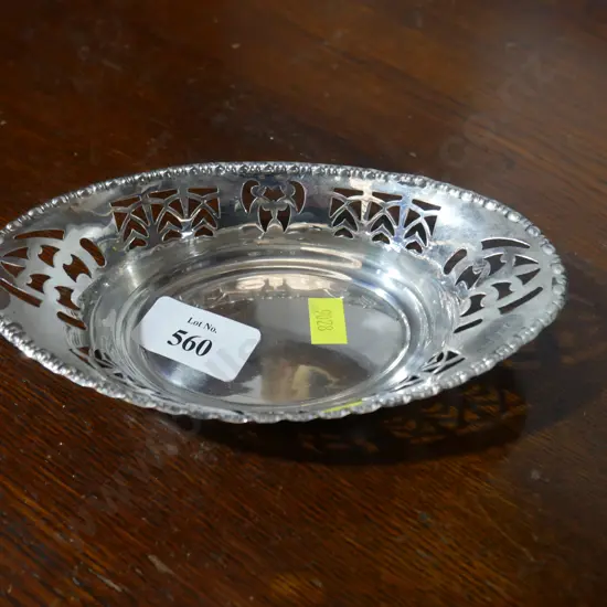 Sterling Silver pierced dish