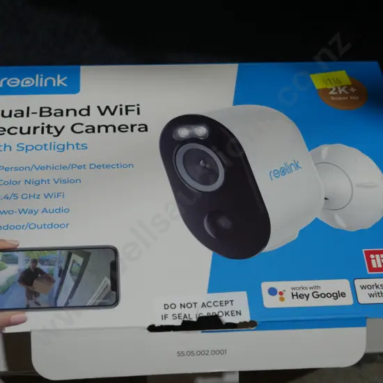 Wifi security camera