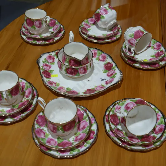 Royal Albert Old English Rose china