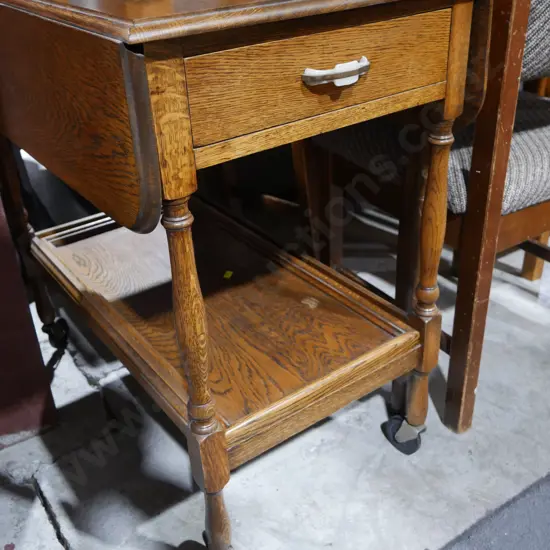 Dropside tea trolley