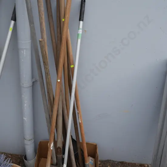 Assorted garden tools