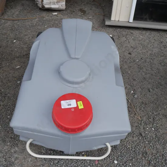 Portable wastewater tank