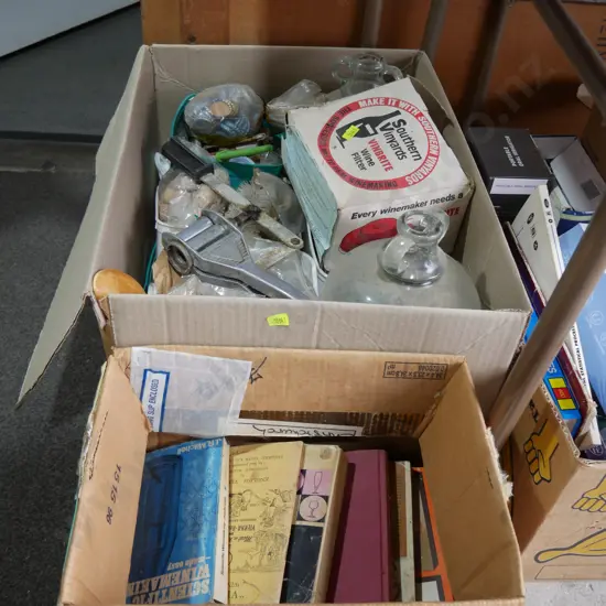 Books and homebrew gear