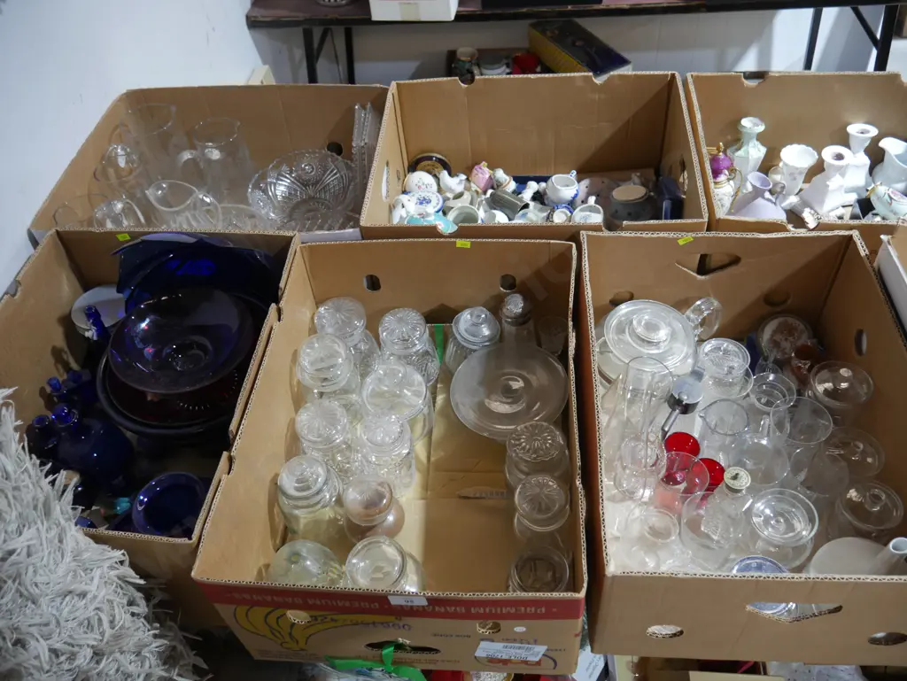 3 boxes of glassware Image 1++