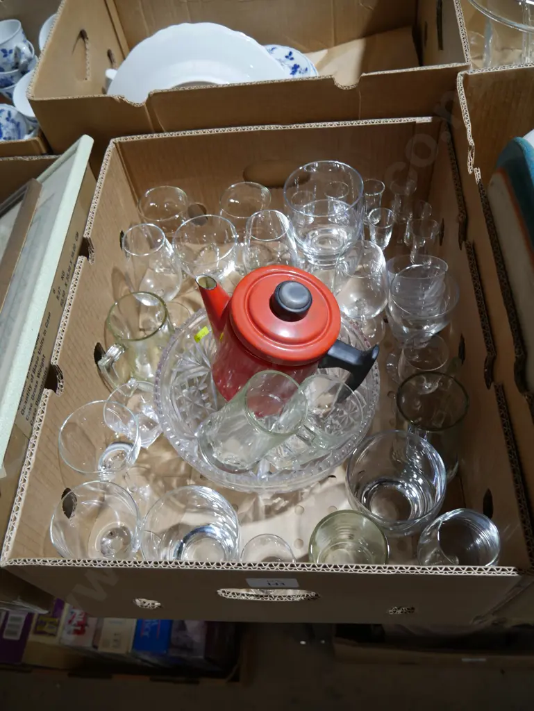 Glassware, coffee pot Image 1++