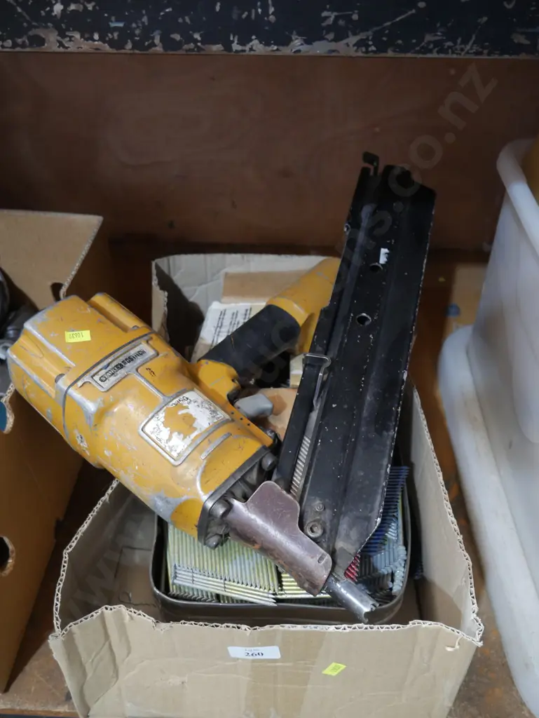 Stanley nail gun and nails Image 1++