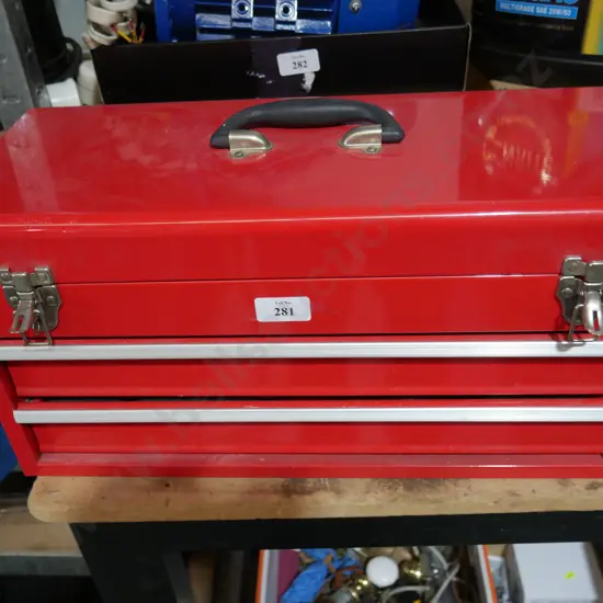 Toolbox and contents