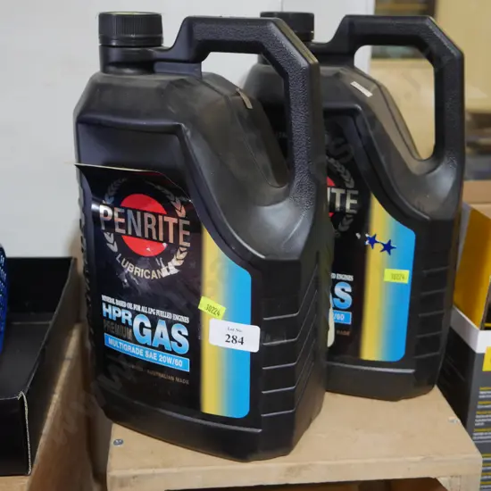 2 bottles penrite engine oil 20W/60