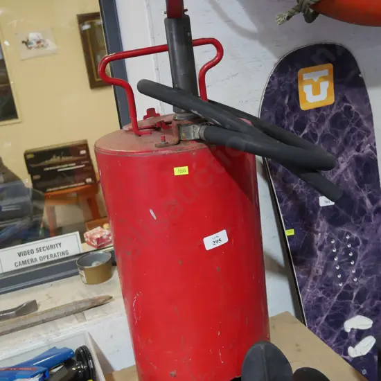 Old fire extinguisher