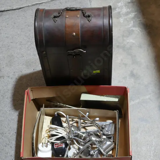 Vintage shavers etc